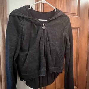 NWOT LuLuLemon workout hooded jacket-Small